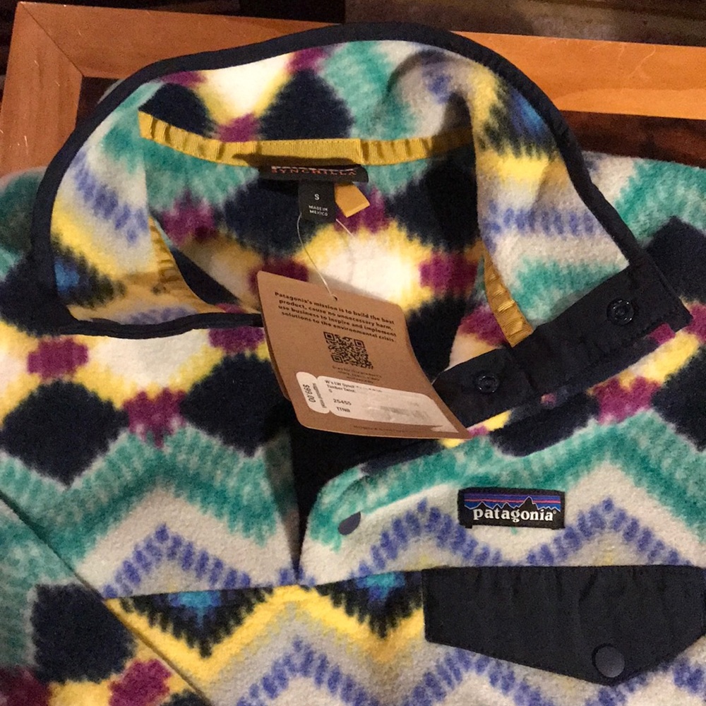 NWT Patagonia Synchilla fleece pullover jacket